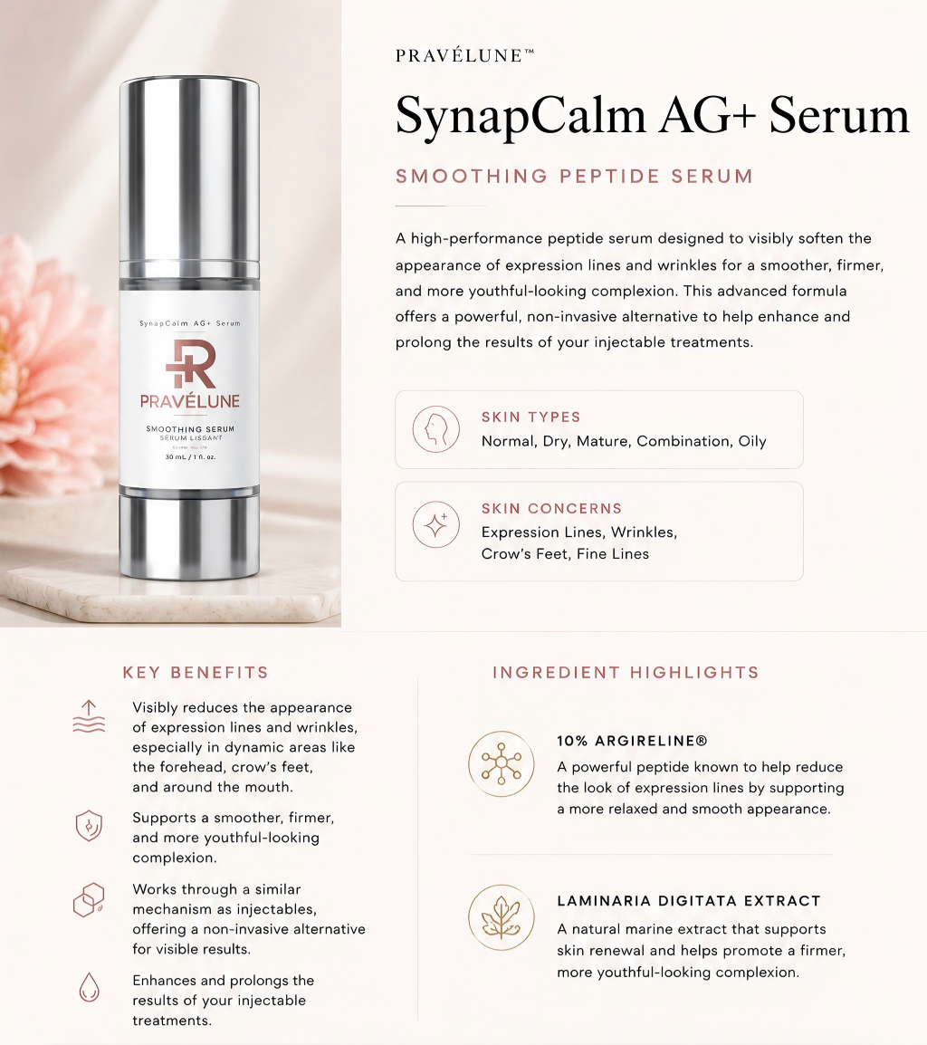 SynapCalm AG+ Serum (Botox In A Bottle)